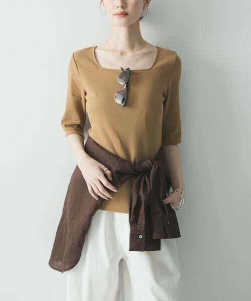 URBAN RESEARCH / アーバンリサーチ Tシャツ | 5分袖リブカットソー | 詳細2