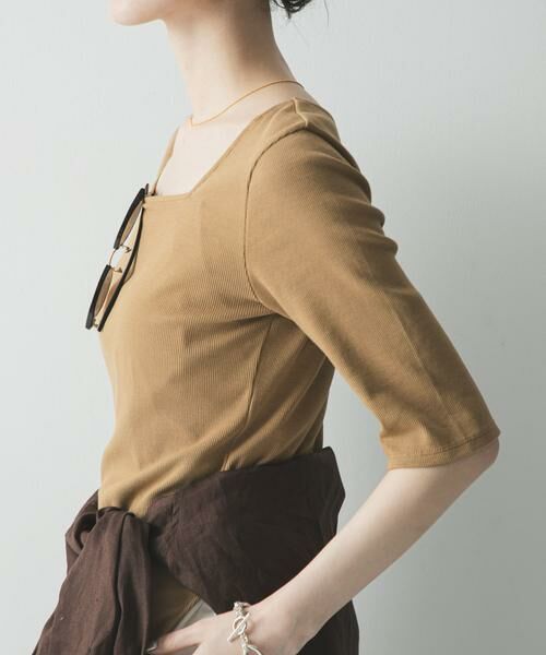 URBAN RESEARCH / アーバンリサーチ Tシャツ | 5分袖リブカットソー | 詳細3