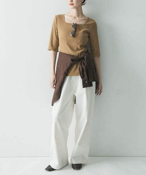 URBAN RESEARCH / アーバンリサーチ Tシャツ | 5分袖リブカットソー | 詳細6