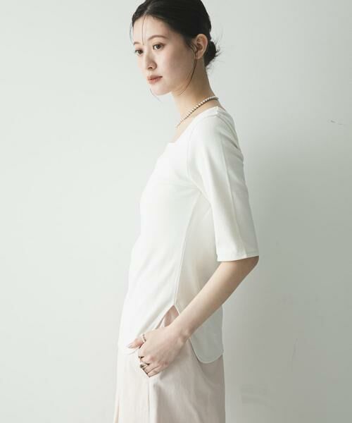 URBAN RESEARCH / アーバンリサーチ Tシャツ | 5分袖リブカットソー | 詳細10