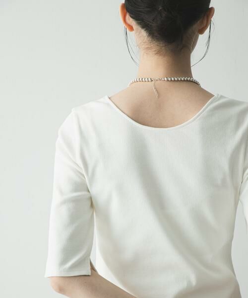 URBAN RESEARCH / アーバンリサーチ Tシャツ | 5分袖リブカットソー | 詳細12