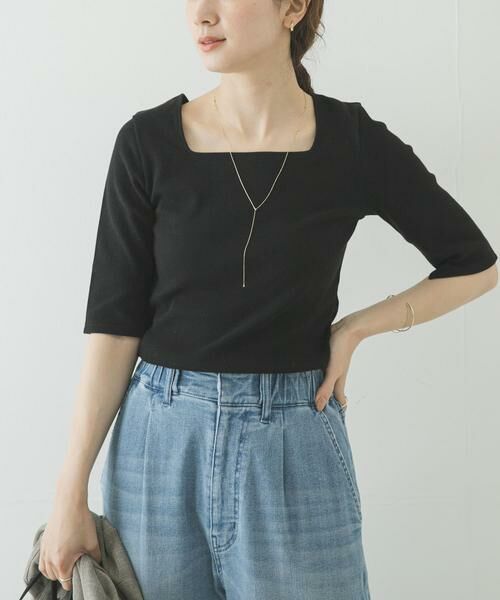 URBAN RESEARCH / アーバンリサーチ Tシャツ | 5分袖リブカットソー | 詳細18