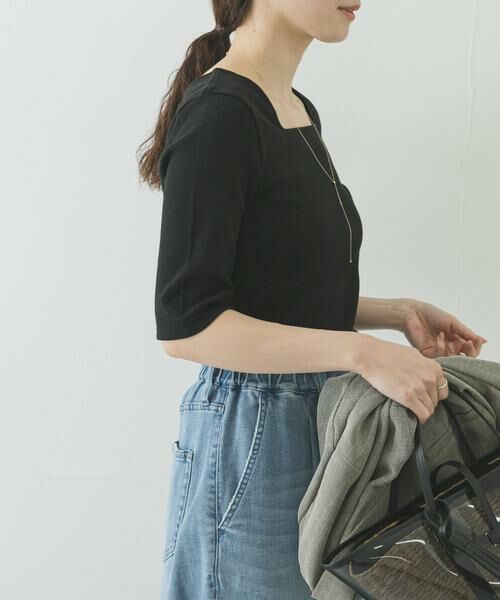 URBAN RESEARCH / アーバンリサーチ Tシャツ | 5分袖リブカットソー | 詳細19