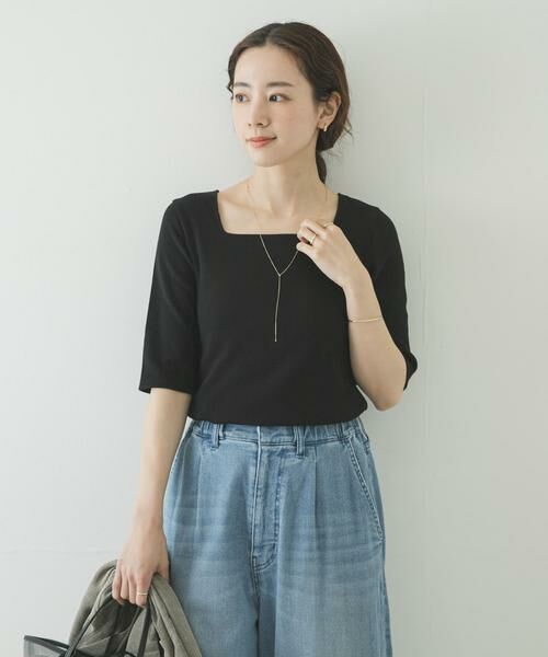 URBAN RESEARCH / アーバンリサーチ Tシャツ | 5分袖リブカットソー | 詳細21