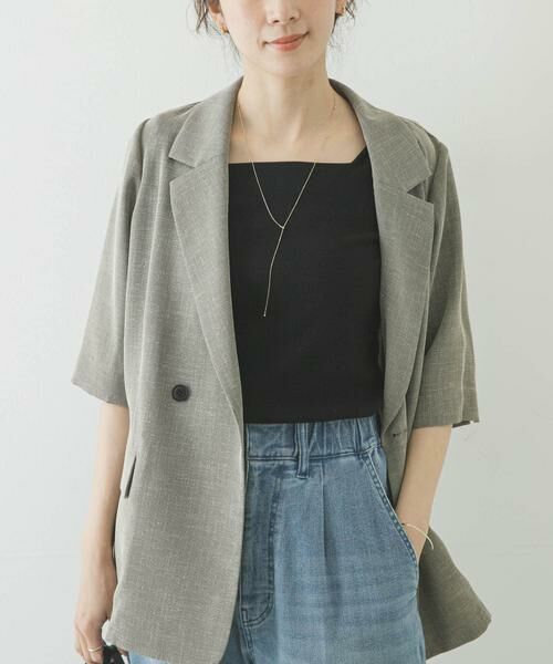 URBAN RESEARCH / アーバンリサーチ Tシャツ | 5分袖リブカットソー | 詳細22