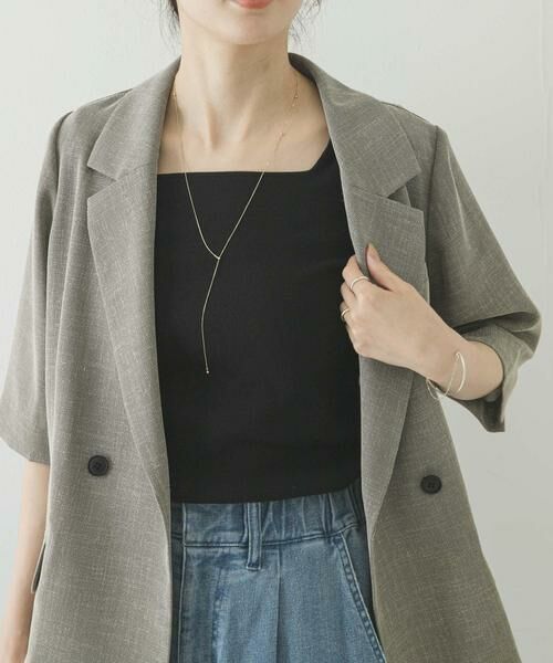 URBAN RESEARCH / アーバンリサーチ Tシャツ | 5分袖リブカットソー | 詳細23