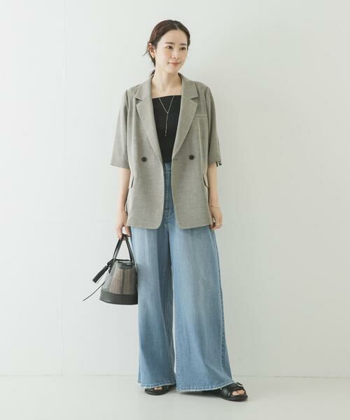 URBAN RESEARCH / アーバンリサーチ Tシャツ | 5分袖リブカットソー | 詳細24