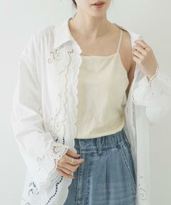 URBAN RESEARCH / アーバンリサーチ キャミソール・チューブトップ | キュプラサテンカップ付きキャミソール