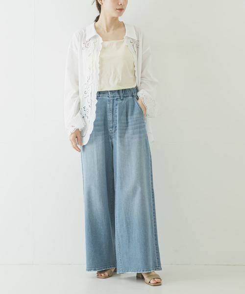 URBAN RESEARCH / アーバンリサーチ キャミソール・チューブトップ | キュプラサテンカップ付きキャミソール | 詳細7