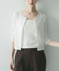 URBAN RESEARCH / アーバンリサーチ カーディガン・ボレロ | 『WEB限定』キャミセットフラワーアイレットレースカーディガン