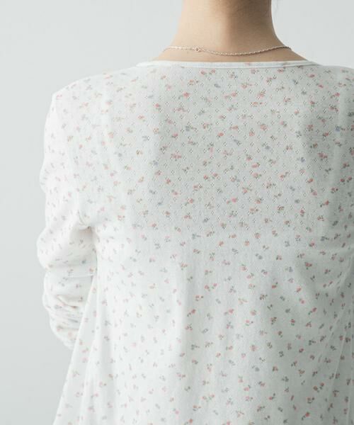 URBAN RESEARCH / アーバンリサーチ カーディガン・ボレロ | 『WEB限定』キャミセットフラワーアイレットレースカーディガン | 詳細10