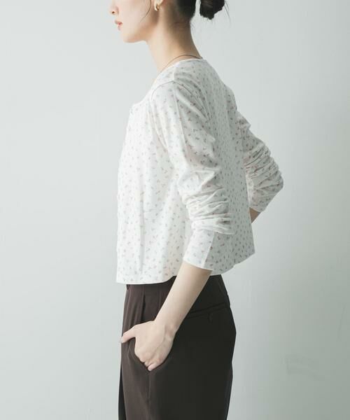 URBAN RESEARCH / アーバンリサーチ カーディガン・ボレロ | 『WEB限定』キャミセットフラワーアイレットレースカーディガン | 詳細12
