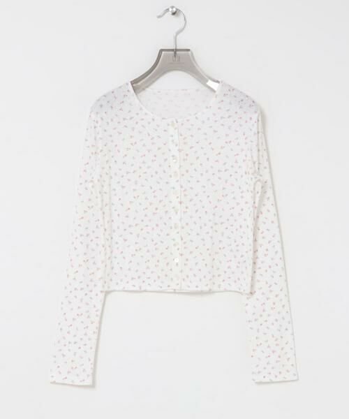 URBAN RESEARCH / アーバンリサーチ カーディガン・ボレロ | 『WEB限定』キャミセットフラワーアイレットレースカーディガン | 詳細17