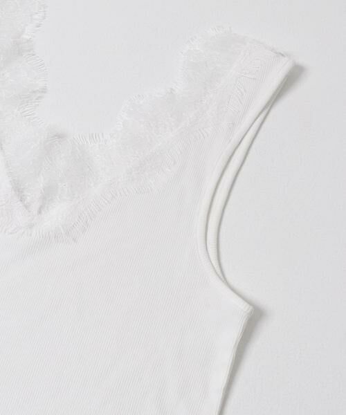 URBAN RESEARCH / アーバンリサーチ タンクトップ | スカラップレースタンクトップ | 詳細5