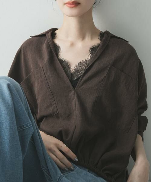 URBAN RESEARCH / アーバンリサーチ タンクトップ | スカラップレースタンクトップ | 詳細6