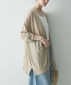 URBAN RESEARCH / アーバンリサーチ カーディガン・ボレロ | 『WEB限定』UVカット加工ガウンカーディガン