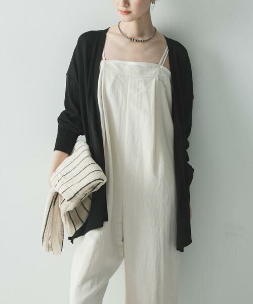 URBAN RESEARCH / アーバンリサーチ カーディガン・ボレロ | 『WEB限定』UVカット加工ガウンカーディガン | 詳細1