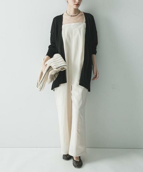 URBAN RESEARCH / アーバンリサーチ カーディガン・ボレロ | 『WEB限定』UVカット加工ガウンカーディガン | 詳細6
