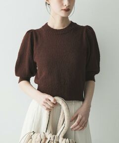 URBAN RESEARCH / アーバンリサーチ ニット・セーター | ボリューム袖ショート丈ニット