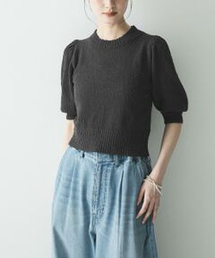 URBAN RESEARCH / アーバンリサーチ ニット・セーター | ボリューム袖ショート丈ニット