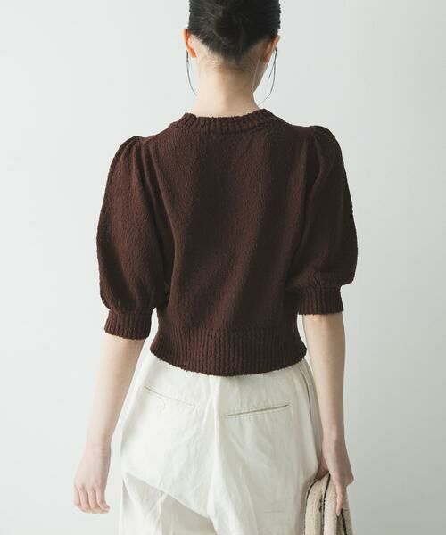 URBAN RESEARCH / アーバンリサーチ ニット・セーター | ボリューム袖ショート丈ニット | 詳細6