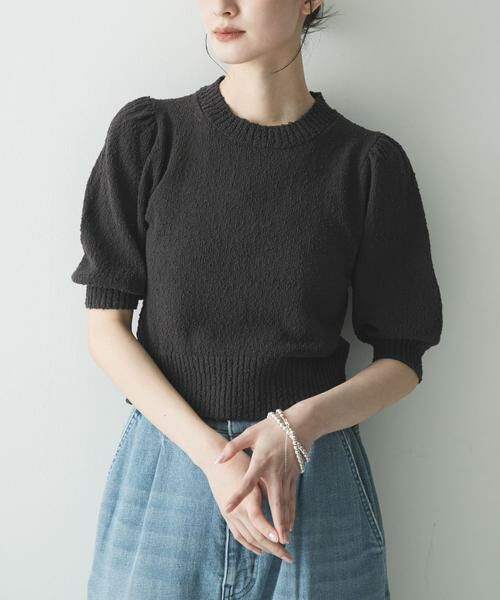 URBAN RESEARCH / アーバンリサーチ ニット・セーター | ボリューム袖ショート丈ニット | 詳細23