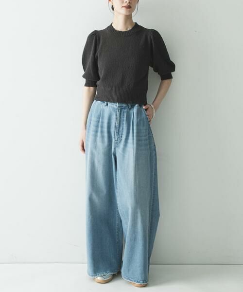 URBAN RESEARCH / アーバンリサーチ ニット・セーター | ボリューム袖ショート丈ニット | 詳細27