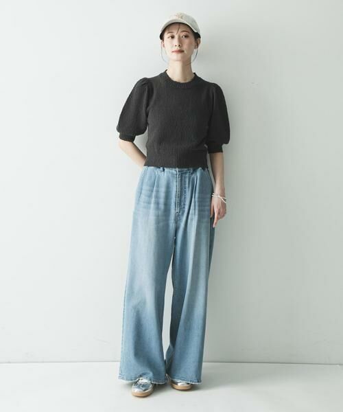 URBAN RESEARCH / アーバンリサーチ ニット・セーター | ボリューム袖ショート丈ニット | 詳細28