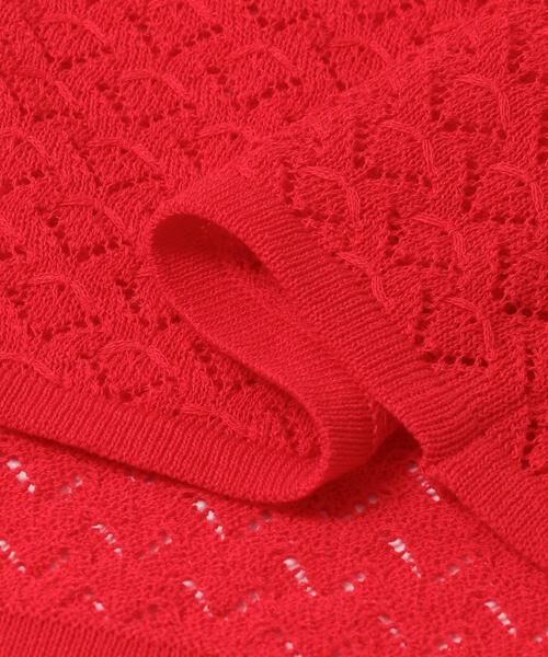 URBAN RESEARCH / アーバンリサーチ ニット・セーター | シャツカラーレースニット | 詳細11