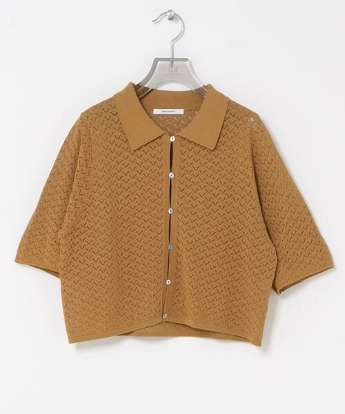 URBAN RESEARCH / アーバンリサーチ ニット・セーター | シャツカラーレースニット | 詳細19