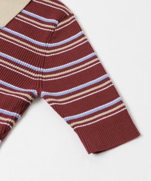 URBAN RESEARCH / アーバンリサーチ ニット・セーター | コットンシルクハーフスリーブポロ衿ニット | 詳細9