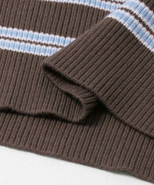 URBAN RESEARCH / アーバンリサーチ ニット・セーター | コットンシルクハーフスリーブポロ衿ニット | 詳細19