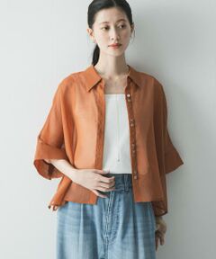 URBAN RESEARCH / アーバンリサーチ シャツ・ブラウス | ハーフスリーブシアーショートシャツ