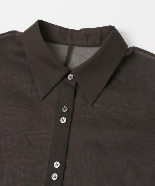 URBAN RESEARCH / アーバンリサーチ シャツ・ブラウス | ハーフスリーブシアーショートシャツ | 詳細9