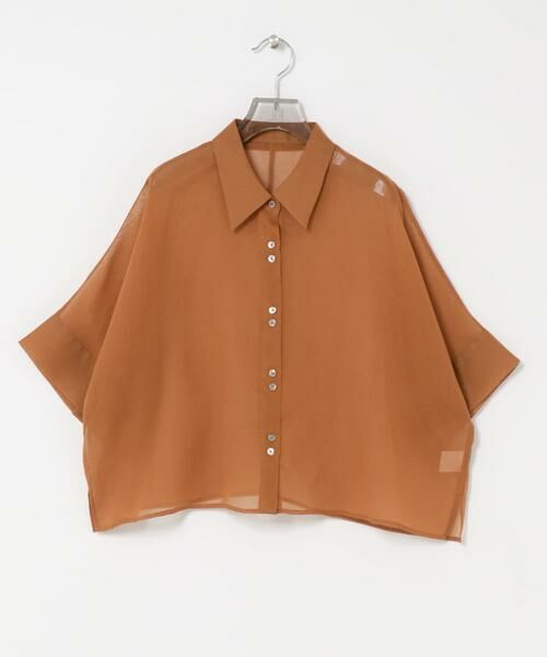 URBAN RESEARCH / アーバンリサーチ シャツ・ブラウス | ハーフスリーブシアーショートシャツ | 詳細16