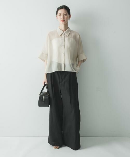 URBAN RESEARCH / アーバンリサーチ シャツ・ブラウス | ハーフスリーブシアーショートシャツ | 詳細26