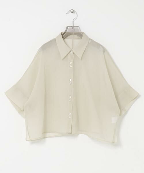 URBAN RESEARCH / アーバンリサーチ シャツ・ブラウス | ハーフスリーブシアーショートシャツ | 詳細27