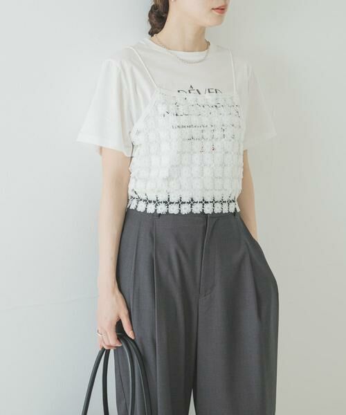 URBAN RESEARCH / アーバンリサーチ その他トップス | フラワーレースビスチェ | 詳細3