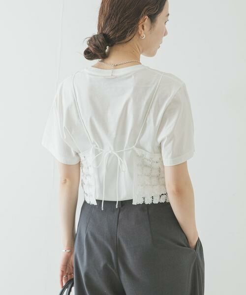 URBAN RESEARCH / アーバンリサーチ その他トップス | フラワーレースビスチェ | 詳細5