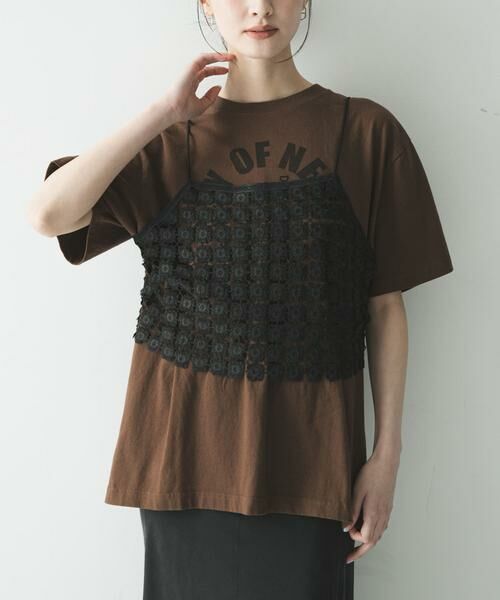 URBAN RESEARCH / アーバンリサーチ その他トップス | フラワーレースビスチェ | 詳細10