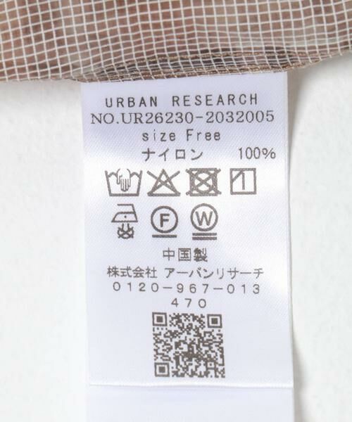URBAN RESEARCH / アーバンリサーチ シャツ・ブラウス | シアーチェックオーバーシャツ | 詳細11