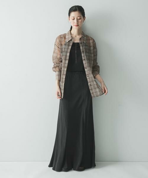 URBAN RESEARCH / アーバンリサーチ シャツ・ブラウス | シアーチェックオーバーシャツ | 詳細7