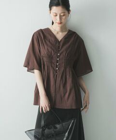 URBAN RESEARCH / アーバンリサーチ シャツ・ブラウス | コットンボイルタックデザインブラウス