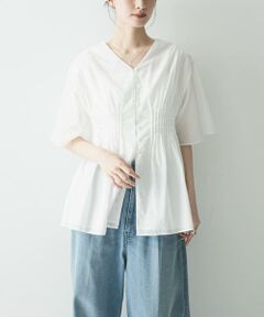 URBAN RESEARCH / アーバンリサーチ シャツ・ブラウス | コットンボイルタックデザインブラウス