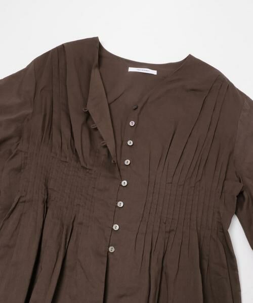 URBAN RESEARCH / アーバンリサーチ シャツ・ブラウス | コットンボイルタックデザインブラウス | 詳細10