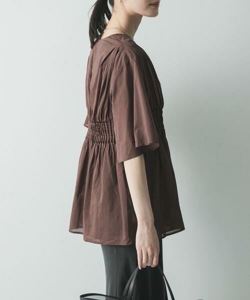 URBAN RESEARCH / アーバンリサーチ シャツ・ブラウス | コットンボイルタックデザインブラウス | 詳細6