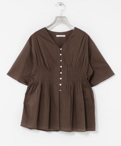 URBAN RESEARCH / アーバンリサーチ シャツ・ブラウス | コットンボイルタックデザインブラウス | 詳細8