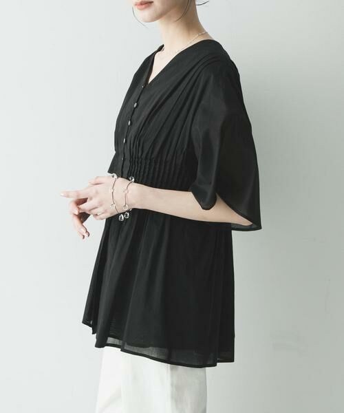 URBAN RESEARCH / アーバンリサーチ シャツ・ブラウス | コットンボイルタックデザインブラウス | 詳細24