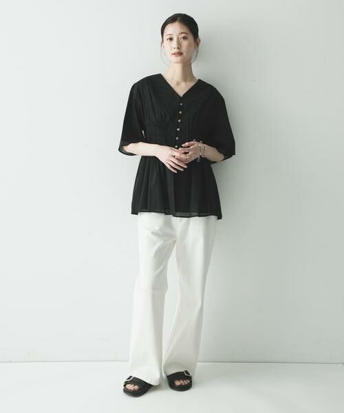 URBAN RESEARCH / アーバンリサーチ シャツ・ブラウス | コットンボイルタックデザインブラウス | 詳細27