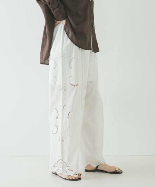 URBAN RESEARCH / アーバンリサーチ その他パンツ | カットワークレースイージーパンツ | 詳細5